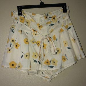 Billabong Patterned Paper Bag Shorts